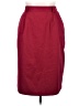 Requirements 100% Polyester Solid Burgundy Formal Skirt Size 16 - photo 1