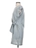 Unbranded Solid Gray Casual Dress Size S - photo 5