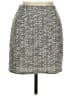 Aqua Tweed Gray Casual Skirt Size M - photo 1