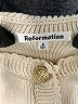 Reformation Ivory Casual Dress Size S - photo 6