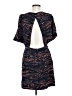 BCBGeneration 100% Polyester Print Blue Casual Dress Size 6 - photo 2