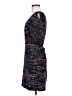 BCBGeneration 100% Polyester Print Blue Casual Dress Size 6 - photo 5