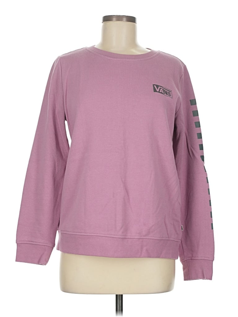 Pre-owned Vans Sweatshirt In Pink