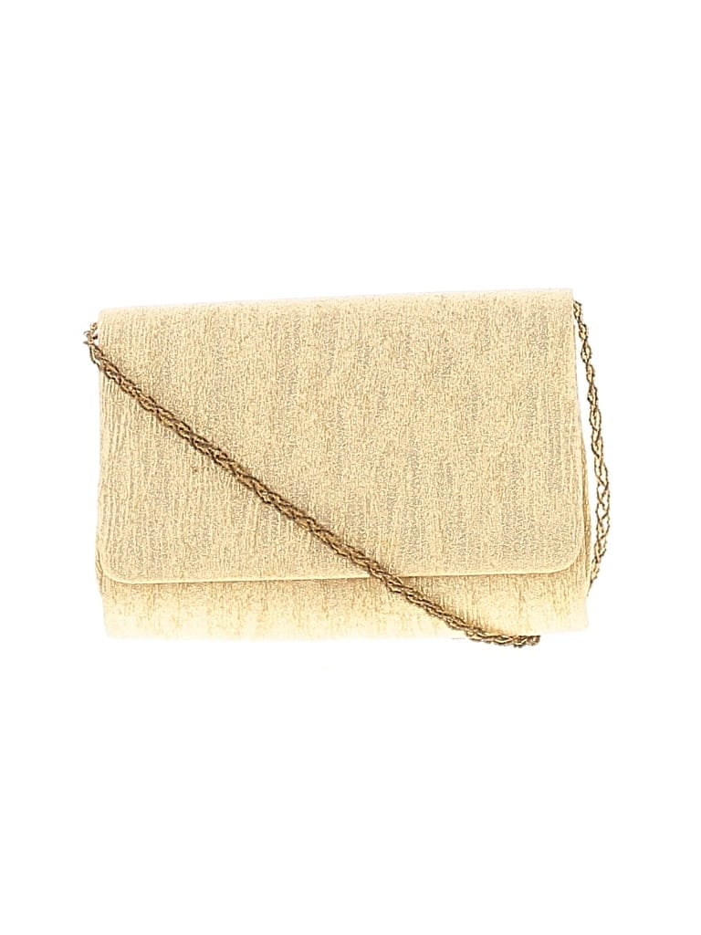 Pre-owned La Regale Crossbody Bag In Gold