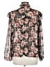 Maurices 100% Polyester Floral Black Long Sleeve Blouse Size M - photo 2