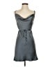 Motel Metallic Gray Cocktail Dress Size XS - photo 1