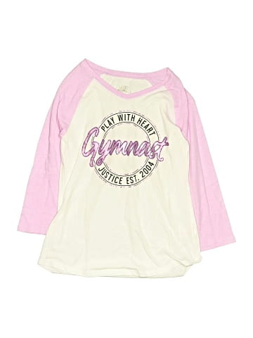 Justice Active 3/4 Sleeve T-Shirt (view 1)