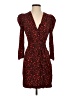 Maje 100% Viscose Hearts Red Cocktail Dress Size EU (FR) 36 / US 4 - photo 1