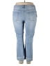 Jeans Color Block Blue Jeans Size 4X - photo 2