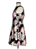Paper Dolls Floral Black Cocktail Dress Size M - photo 5