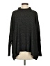 Self Contrast Gray Turtleneck Sweater Size S - photo 1