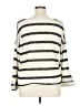 Treasure & Bond Stripes Silver Pullover Sweater Size XL - photo 2