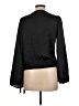 Thalia Sodi 100% Polyester Black Long Sleeve Blouse Size L - photo 2