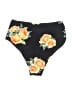 Cupshe Floral Black Swimsuit Bottoms Size S - photo 2