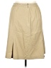 Unbranded Solid Tan Casual Skirt Size 14 - photo 2