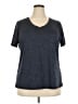 Ideology 100% Polyester Gray Active T-Shirt Size 2X - photo 1