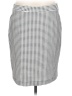 Elle Houndstooth Gray Casual Skirt Size L - photo 1