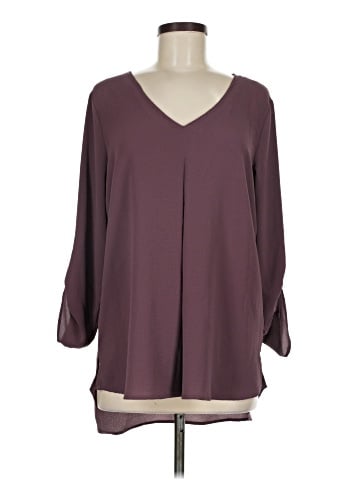 Bobeau 3/4 Sleeve Blouse (view 1)