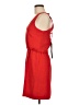 Mangano 100% Polyester Solid Red Casual Dress Size M - photo 5