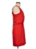 Mangano 100% Polyester Solid Red Casual Dress Size M - photo 4