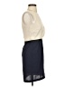 Topshop 100% Polyester Color Block Ivory Cocktail Dress Size 4 - photo 4