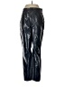 Good American 100% Polyurethane Metallic Black Casual Pants Size 6 - photo 1