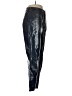 Good American 100% Polyurethane Metallic Black Casual Pants Size 6 - photo 4