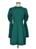 Tibi Solid Green Casual Dress Size 2 - photo 1
