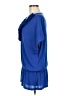 New Directions Blue Short Sleeve Blouse Size M - photo 5