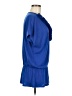 New Directions Blue Short Sleeve Blouse Size M - photo 4