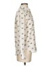 Zara Print Ivory Long Sleeve Blouse Size S - photo 4
