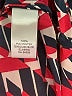 Banana Republic 100% Polyester Red Long Sleeve Blouse Size M - photo 8
