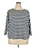 Bobeau Blue 3/4 Sleeve T-Shirt Size 2X - photo 1