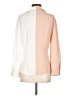 Central Park West 100% Polyester Color Block Ivory Long Sleeve Blouse Size XS - photo 2