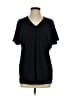 Uniqlo 100% Polyester Black Short Sleeve Top Size XS - photo 1