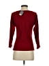 Ann Taylor 100% Cashmere Red Cashmere Pullover Sweater Size XS - photo 2