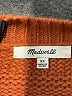 Madewell Orange Cardigan Size XS - photo 6