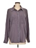 Universal Standard 100% Polyester Gray Long Sleeve Blouse Size 6-8 (2XS) - photo 1
