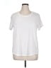 Zelos Solid White Short Sleeve T-Shirt Size 1X - photo 1