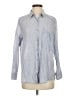 Free People Blue Long Sleeve Button-Down Shirt Size S (estimated) - photo 1