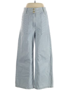 Self Contrast Casual Pants