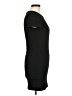 Elodie Solid Black Casual Dress Size M - photo 4
