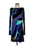 Tibi Graphic Blue Cocktail Dress Size S - photo 1