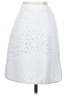 Alaïa 100% Polyester White Formal Skirt Size EU (FR) 36 / US 4 - photo 2