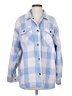 HFX Checkered-gingham Blue Jacket Size S - photo 1