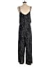 CATHERINE Catherine Malandrino 100% Polyester Polka Dots Black Jumpsuit Size S - photo 2
