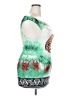 ANSELF Graphic Green Cocktail Dress Size 2X - photo 4