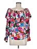 Unbranded 100% Polyester Pink 3/4 Sleeve Blouse Size M - photo 1