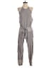 Young Fabulous & Broke Metallic Gray Jumpsuit Size S - photo 1