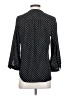 Vince Camuto 100% Polyester Polka Dots Black 3/4 Sleeve Blouse Size XS - photo 2
